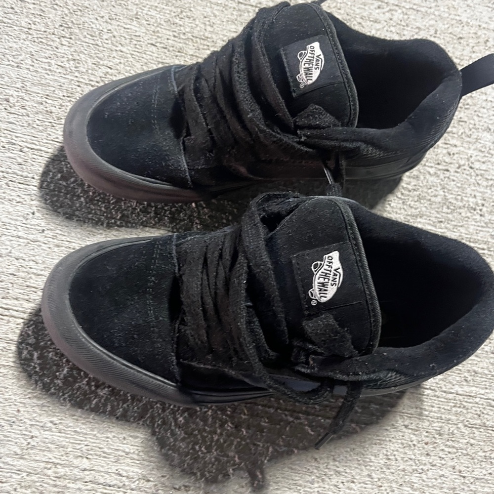 Vans Kids Classic Black Sneakers
